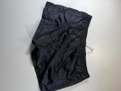 Umbro Black Athletic Shorts with Drawstring Waist L