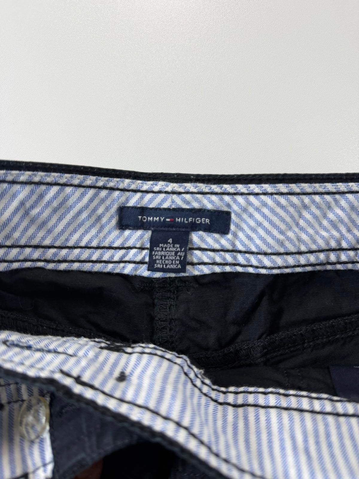 Tommy Hilfiger Black Casual Shorts with Belt 4