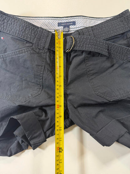 Tommy Hilfiger Black Casual Shorts with Belt 4