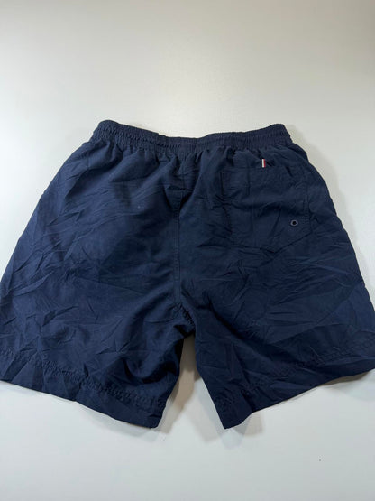 Tommy Hilfiger Men's Navy Blue Athletic Shorts Stripes M