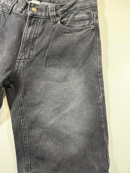 Moto Black Denim Shorts 34