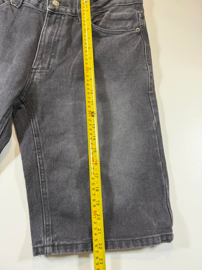 Moto Black Denim Shorts 34