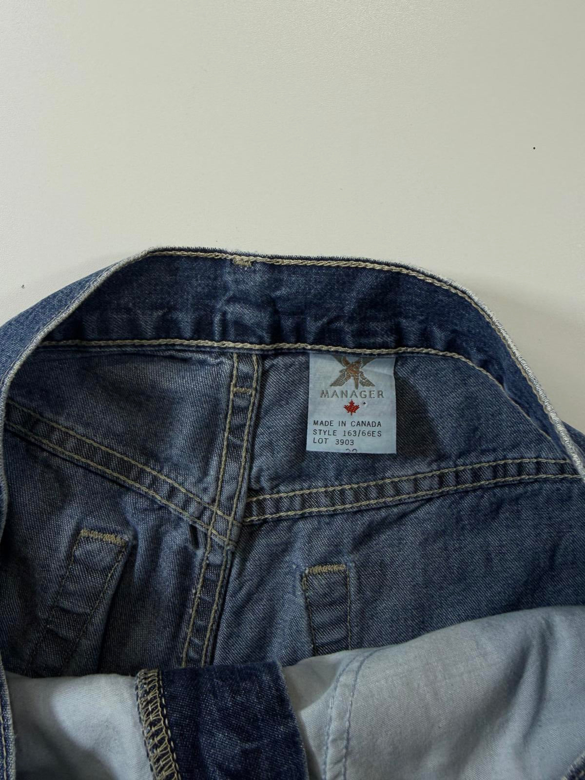 Manager Classic Blue Denim Shorts 30