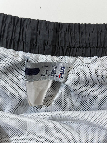 FILA Men's Black Athletic Shorts XXL