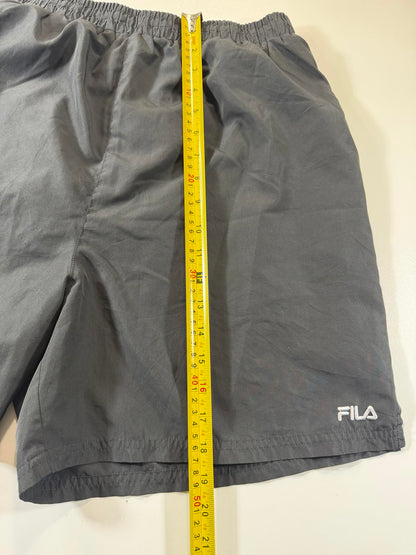 FILA Men's Black Athletic Shorts XXL