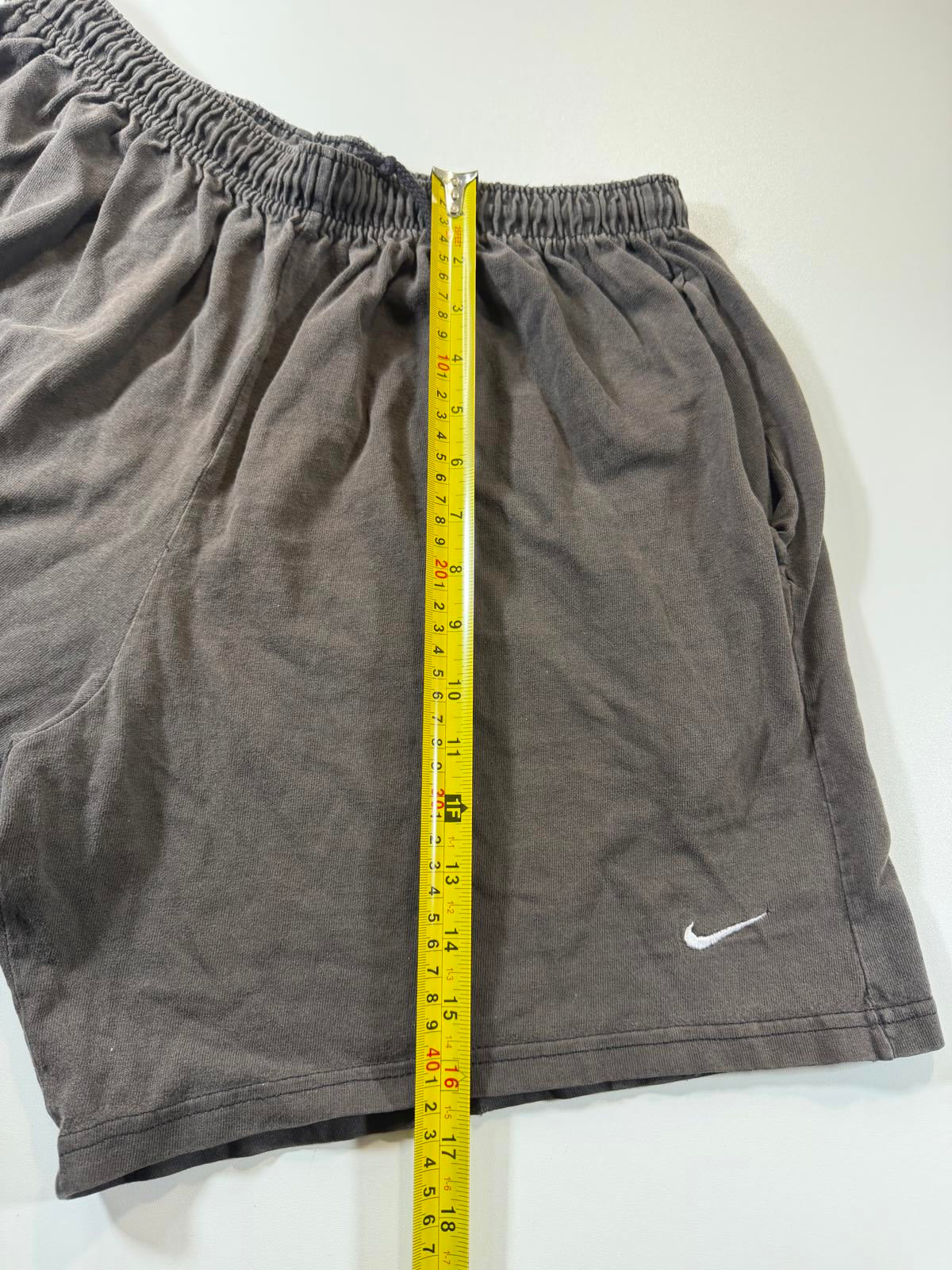 Nike Athletic Shorts with Elastic Waistband faded black L