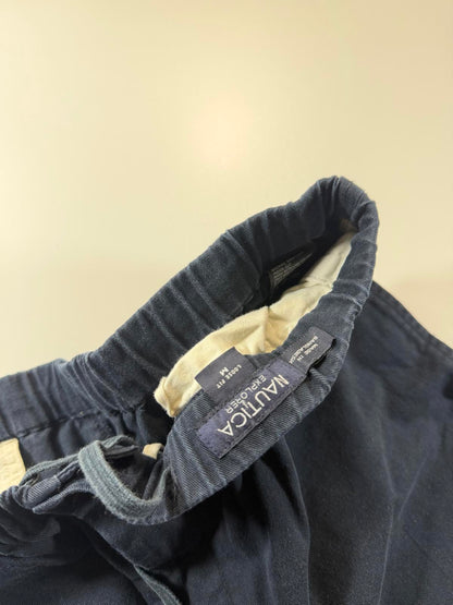 Nautica Men's Navy Blue Casual Drawstring Shorts