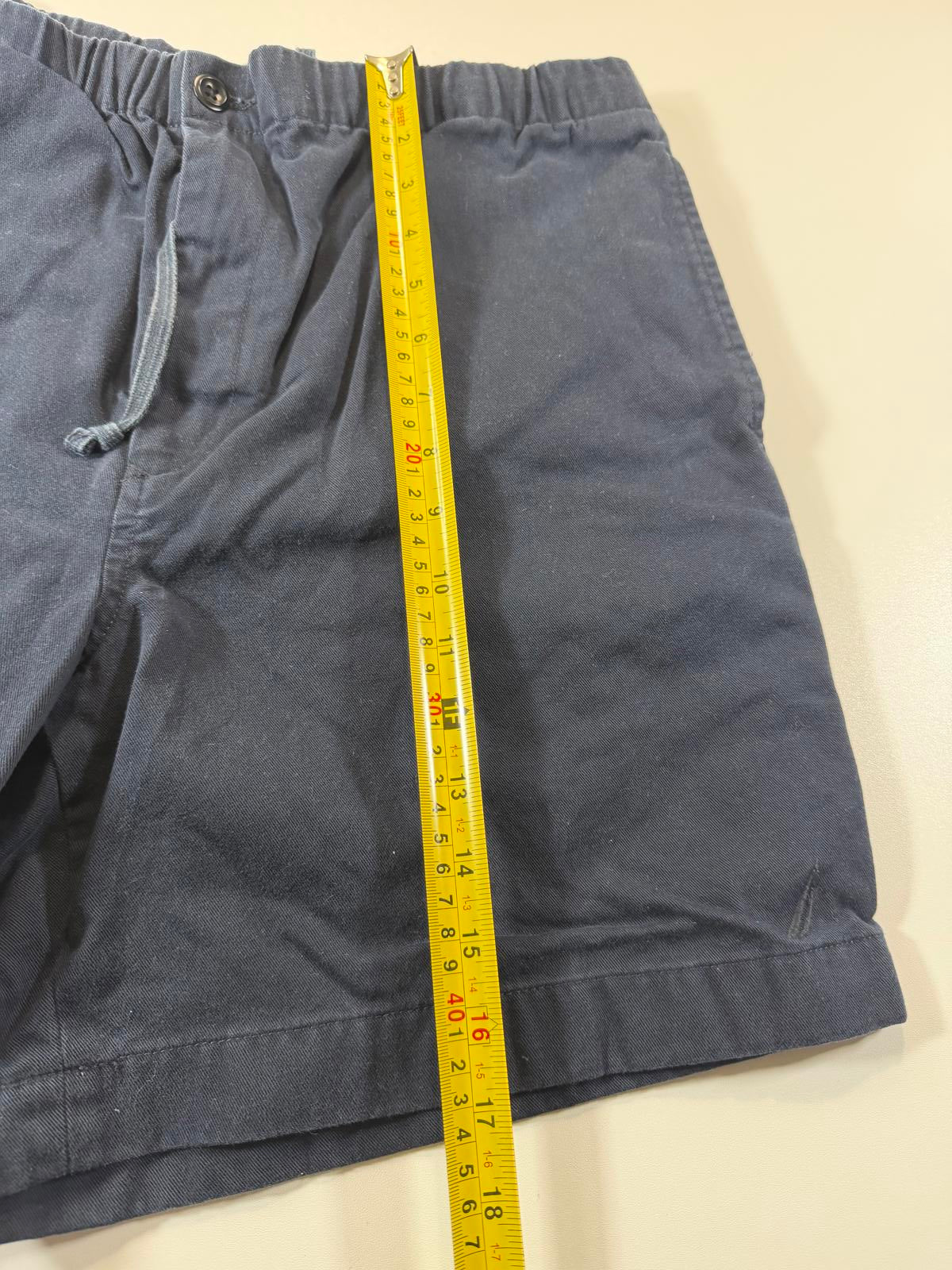 Nautica Men's Navy Blue Casual Drawstring Shorts