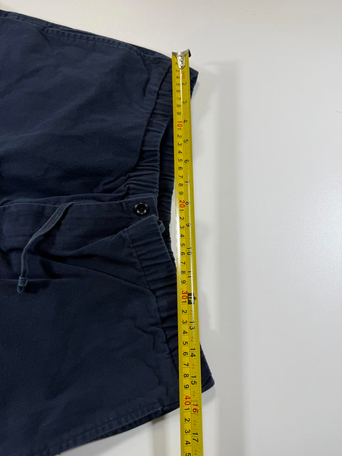 Nautica Men's Navy Blue Casual Drawstring Shorts