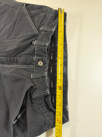 Mace black denim Knee-Length Shorts L 32