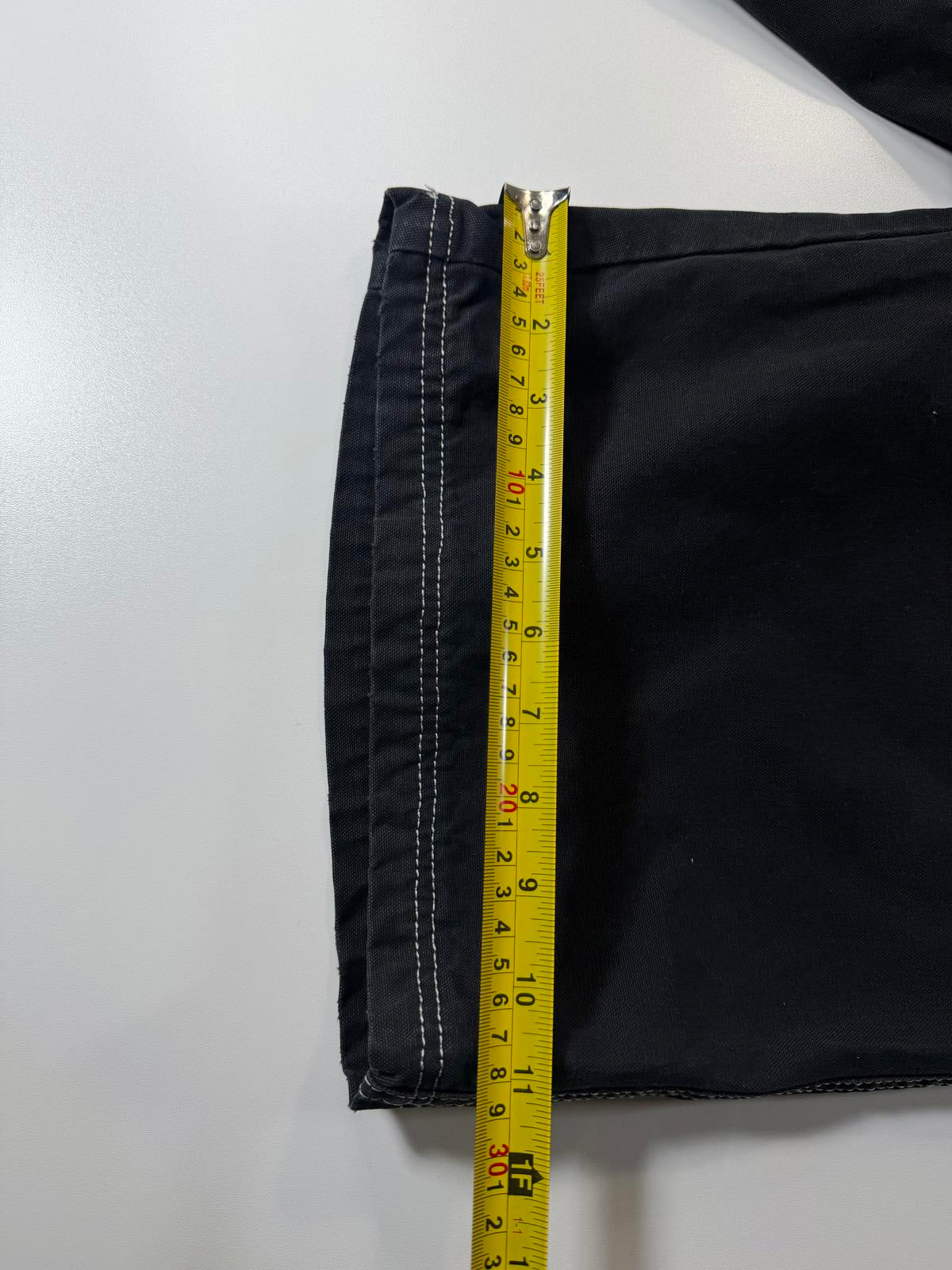 Mace black denim Knee-Length Shorts L 32