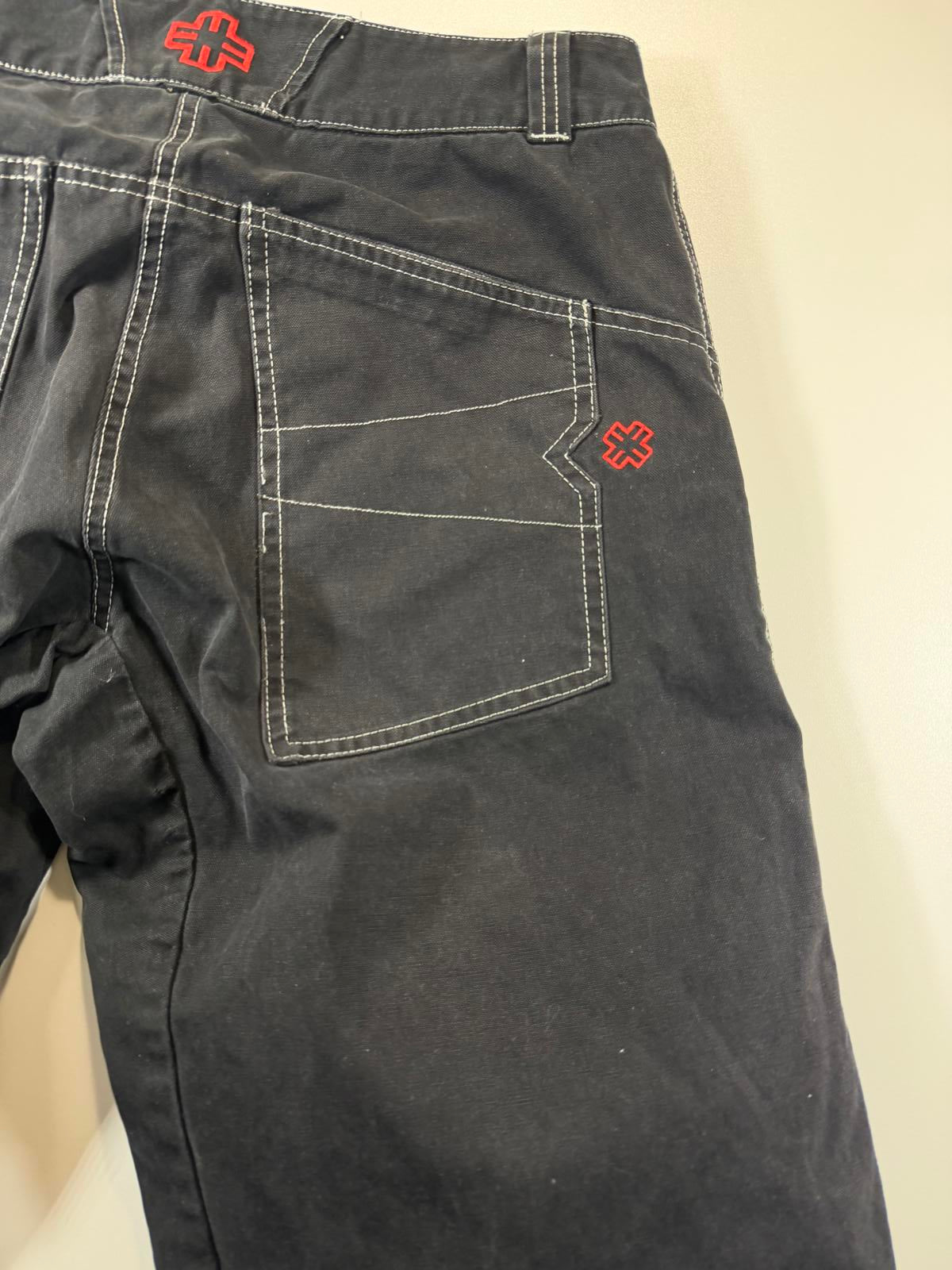 Mace black denim Knee-Length Shorts L 32