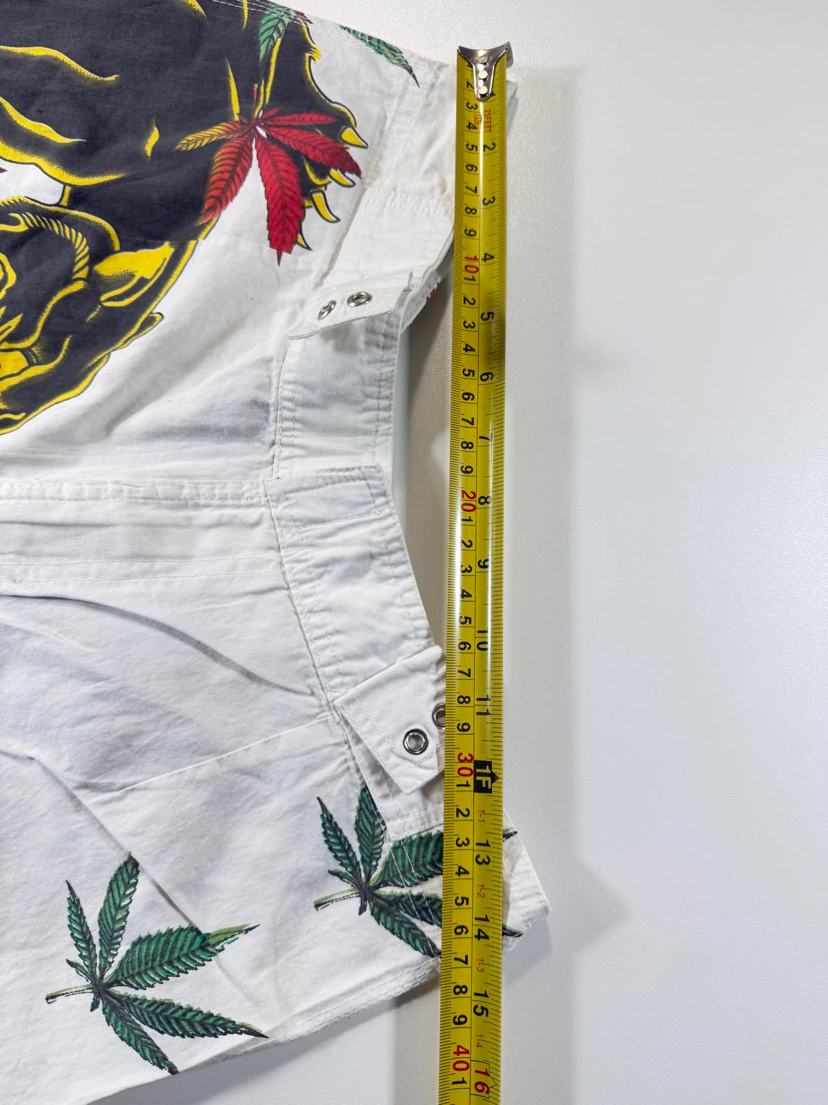 Christian Audigier Knee-Length Shorts Panther and Crown M