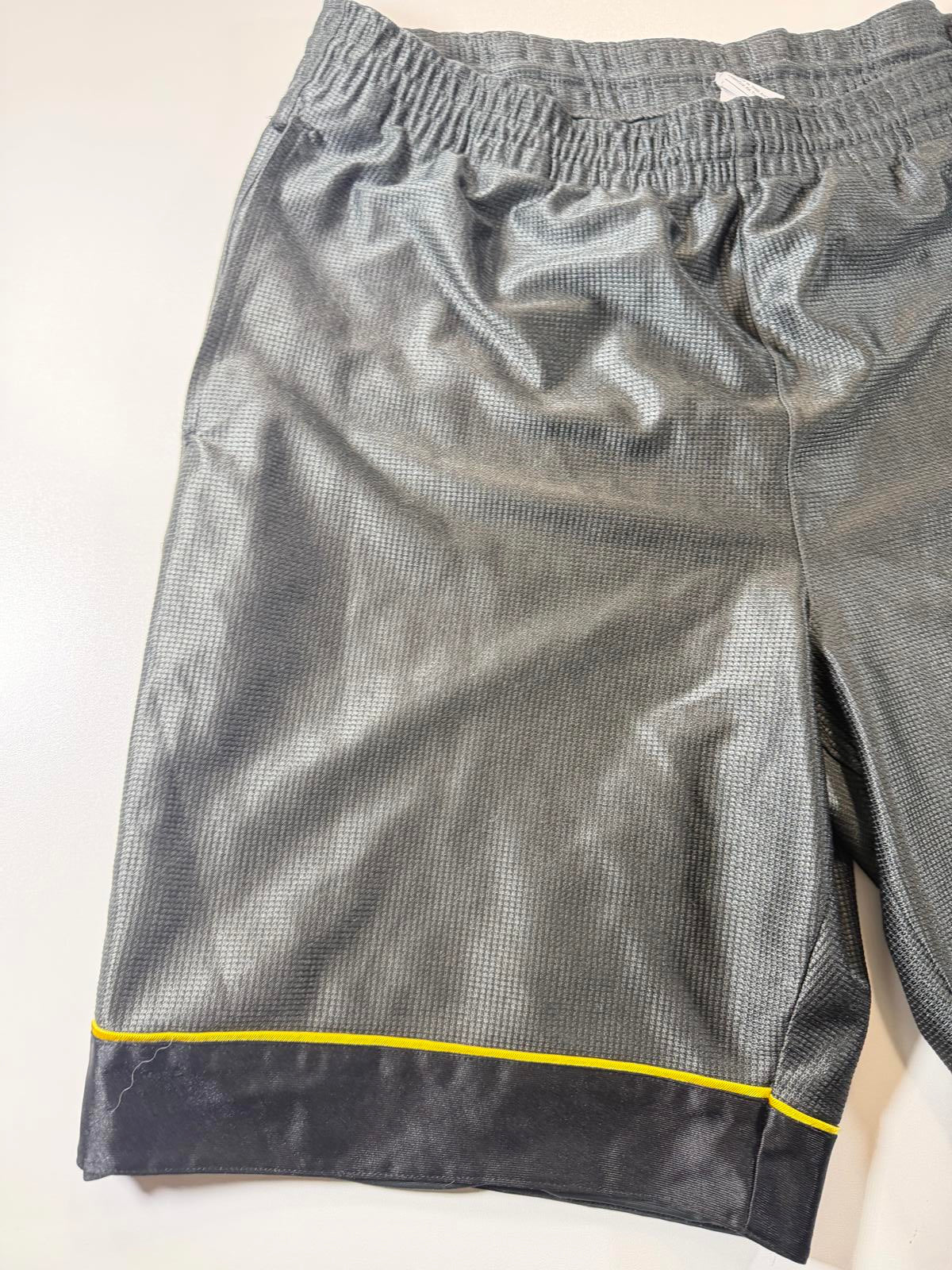 Nike Men's Athletic Shorts Black with Yellow Trim