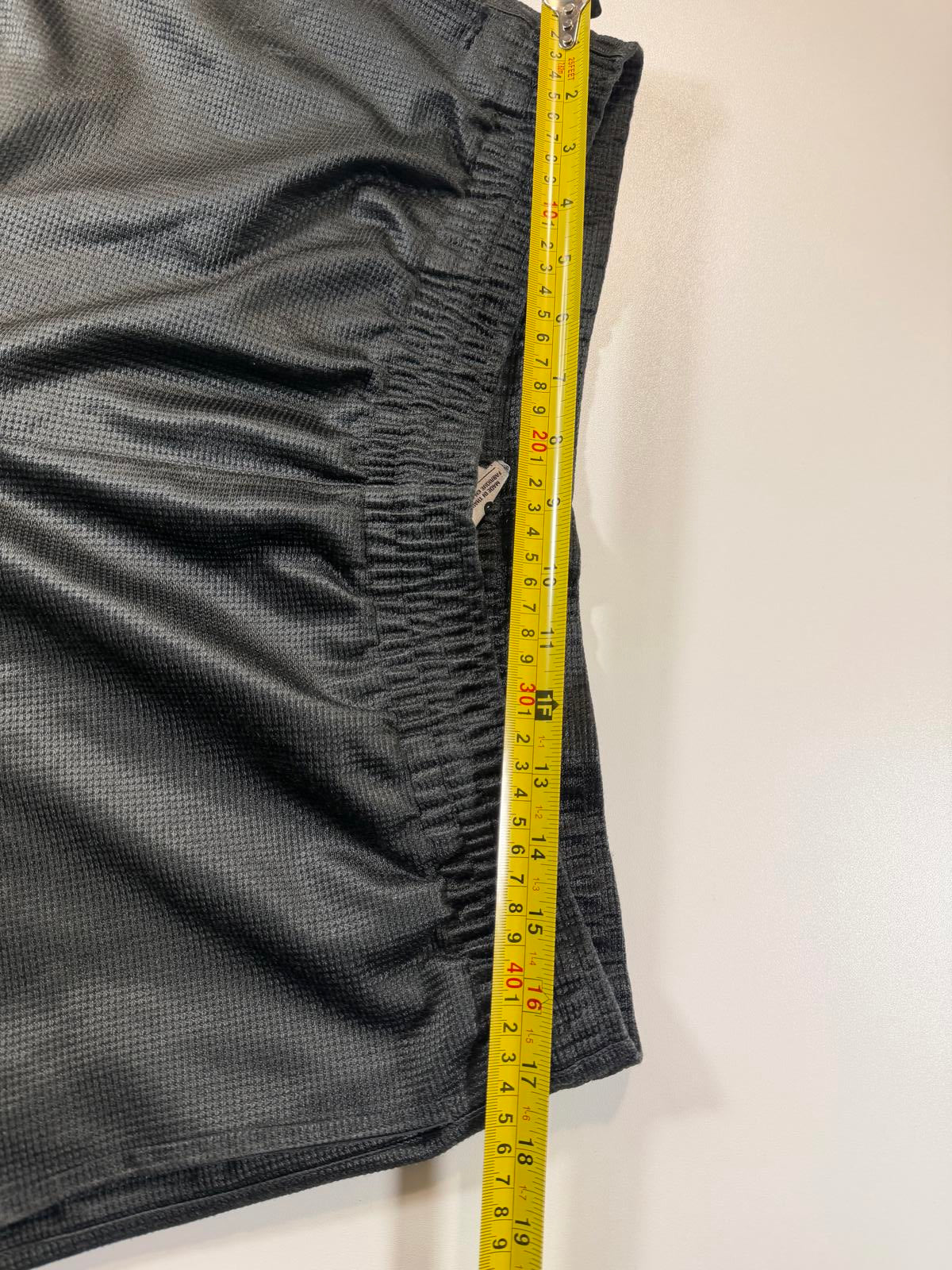 Nike Men's Athletic Shorts Black with Yellow Trim