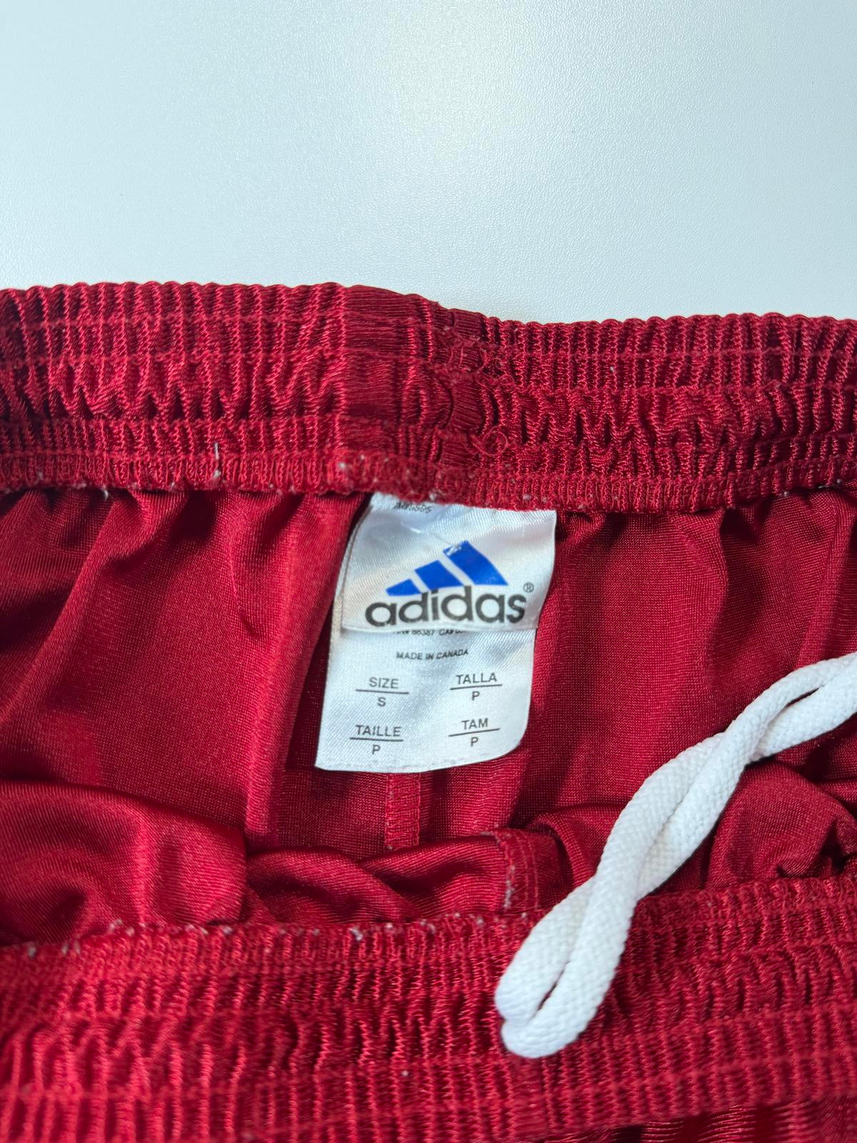 Vintage Adidas Red Athletic Shorts S