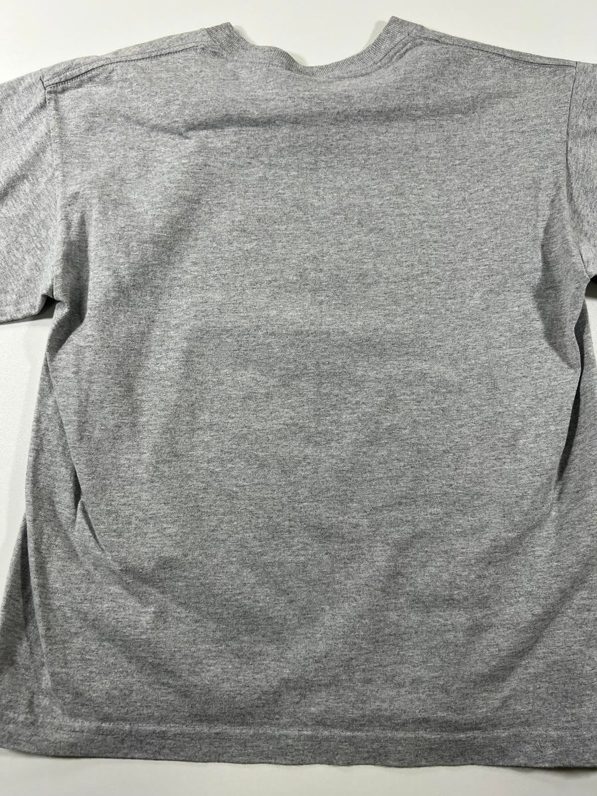 Vintage Mickey Mouse Grey T-Shirt with USA Flag youth large