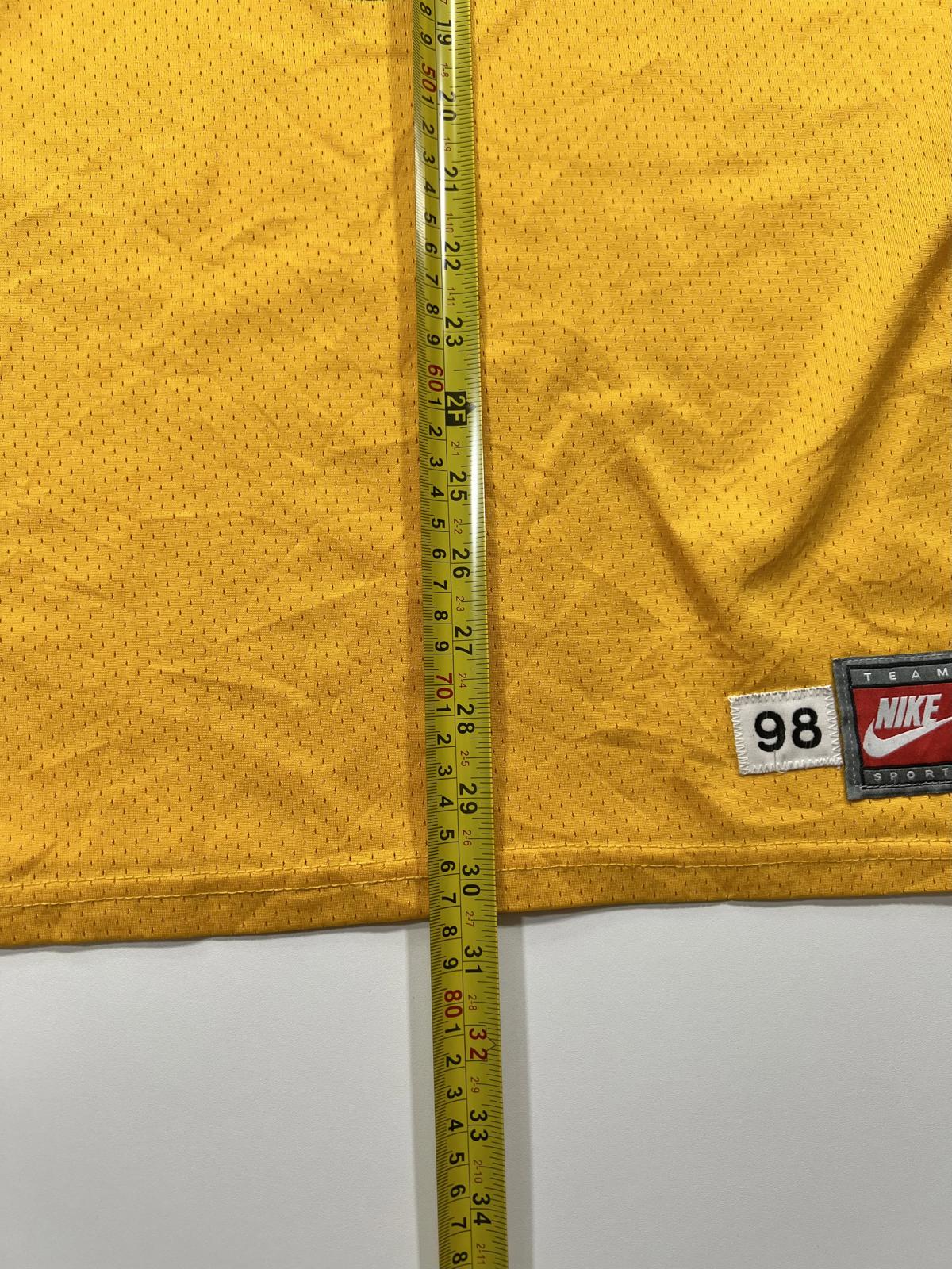 Nike NFL Yellow Football Jersey Number 91 Size 54