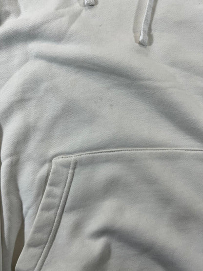 Nike White Hoodie with Leopard Print Logo