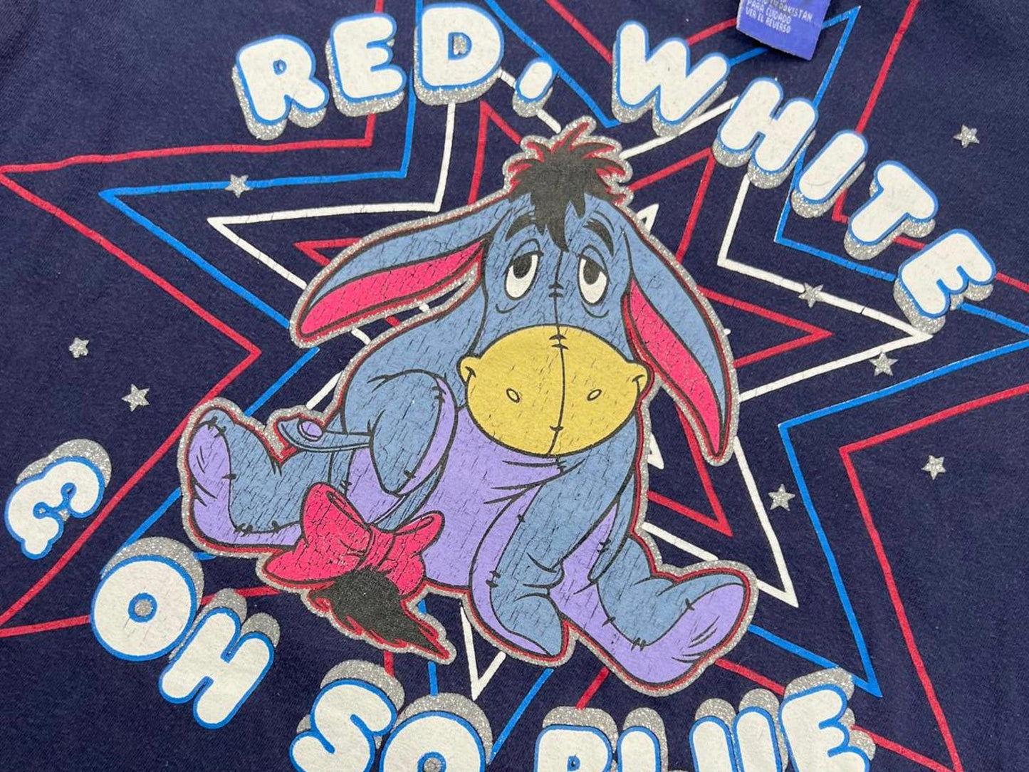 Disney Eeyore Red, White & Oh So Blue T-Shirt - Women's 1X