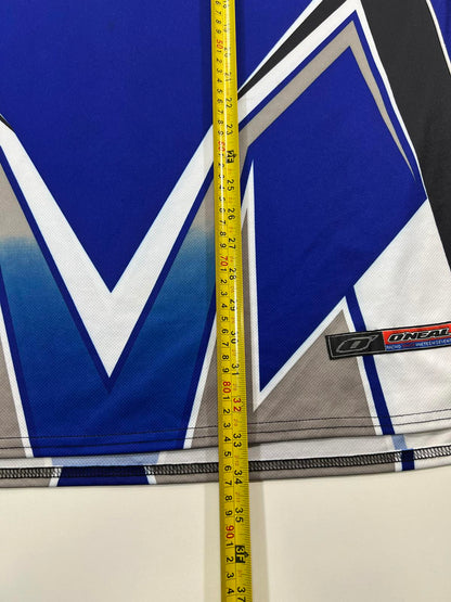 O'Neal Blue and Grey Motorcycle Racing Jersey