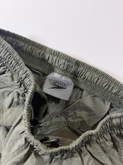 Speedo Olive Green Swim Shorts XS