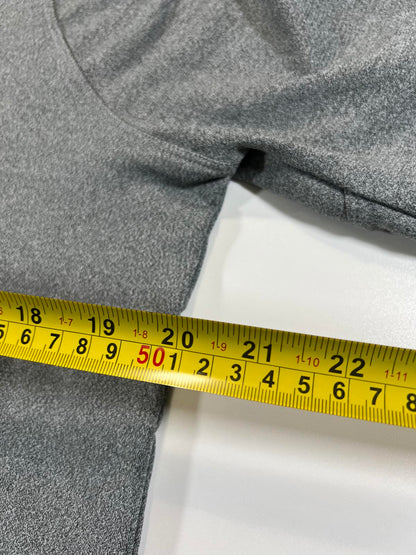 Nike Air Max Grey Quarter-Zip Pullover Sweatshirt
