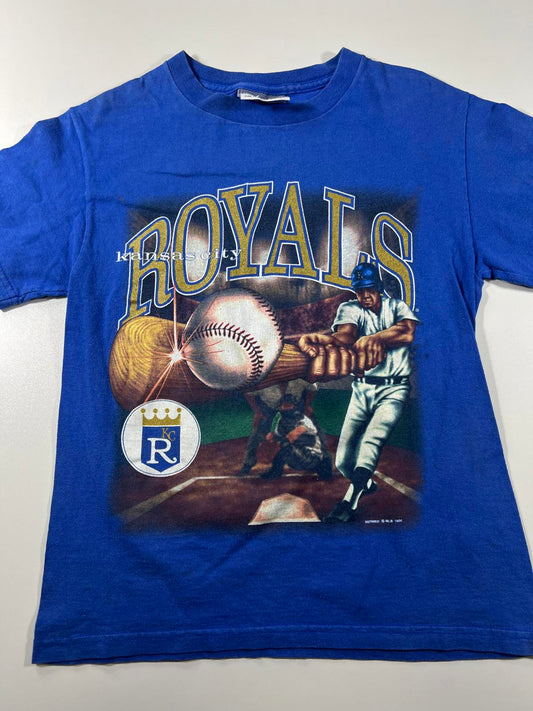 Vintage Kansas City Royals Baseball T-Shirt youth medium