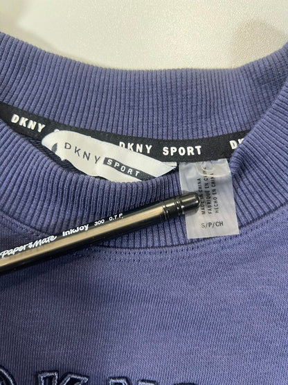 DKNY Sport Purple Crewneck Sweatshirt