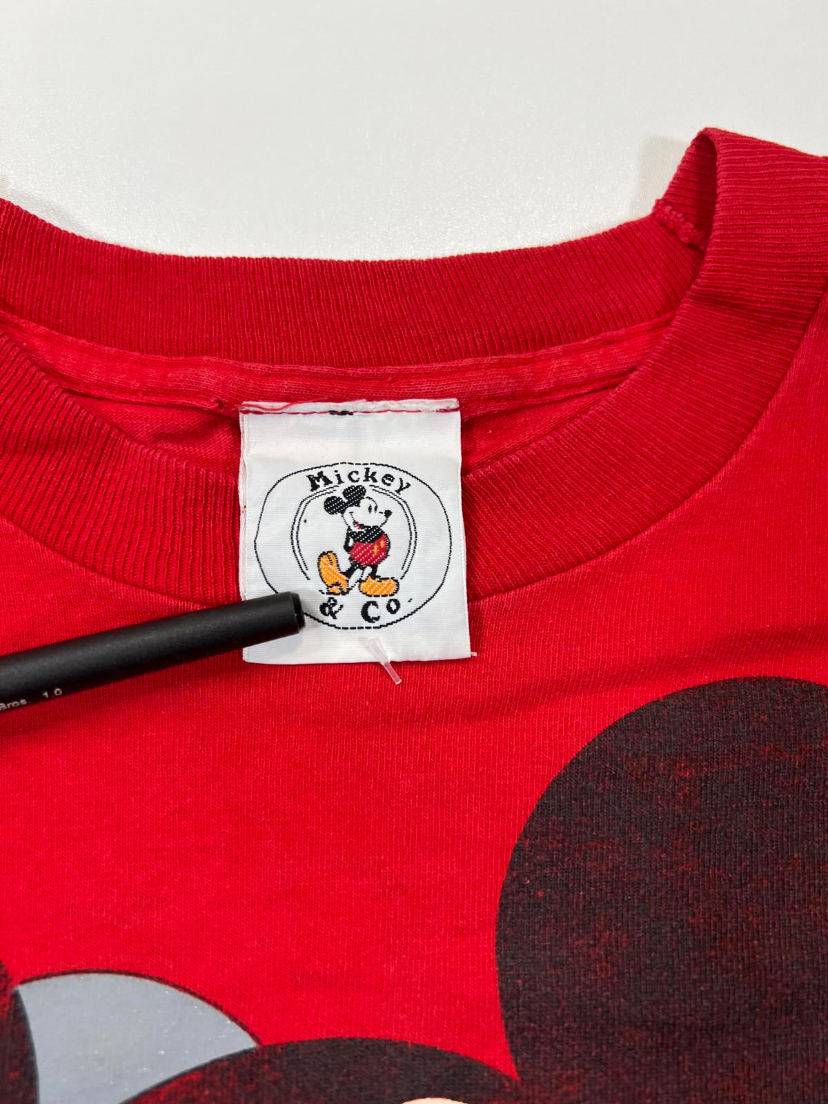 Mickey Mouse Red Graphic T-Shirt