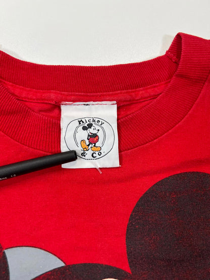 Mickey Mouse Red Graphic T-Shirt