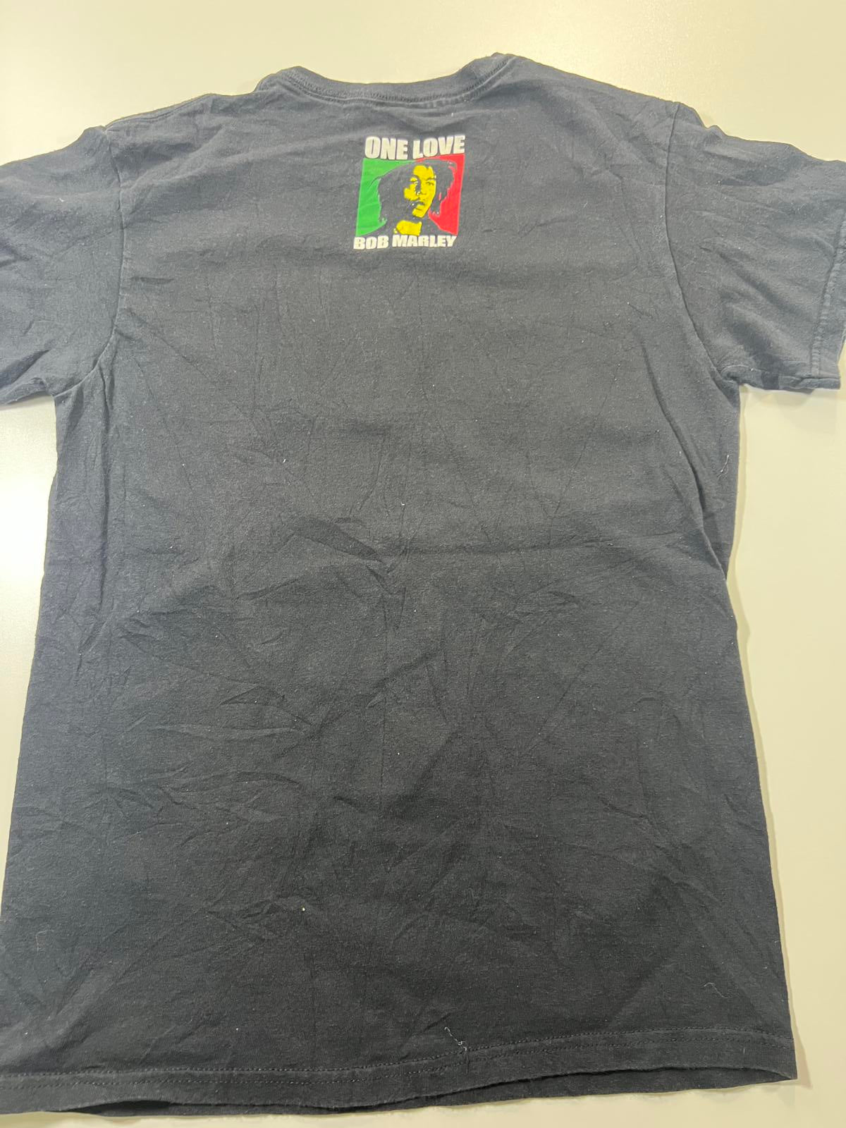 Retro Bob Marley One Love Graphic T-Shirt