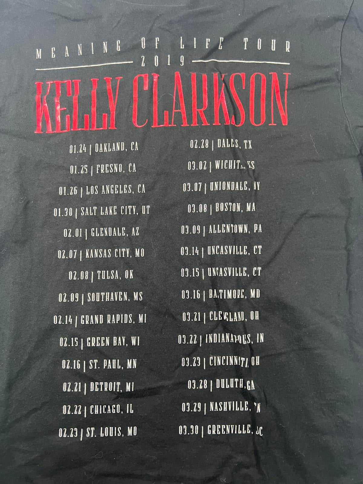 Kelly Clarkson Meaning of Life Tour 2019 T-Shirt