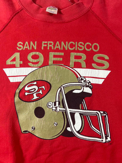 Vintage San Francisco 49ers Red Sweatshirt M