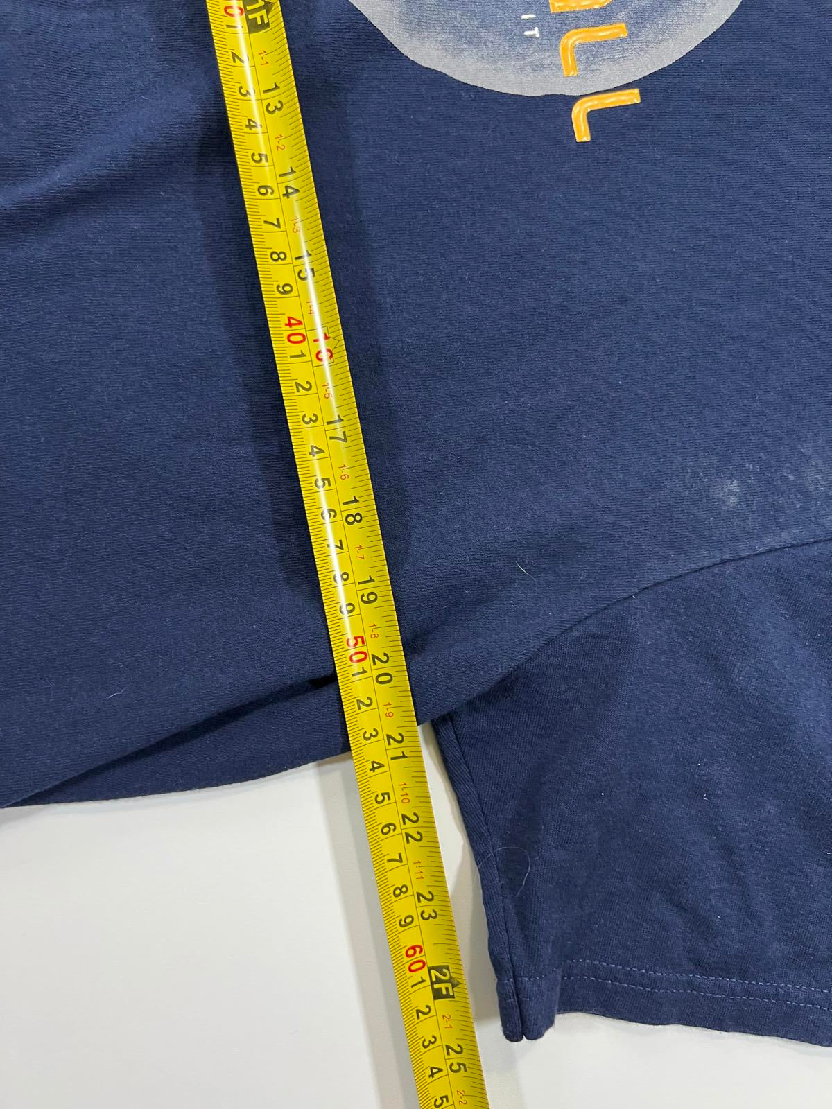 Vintage Nike Basketball Graphic T-Shirt Large Navy Blue