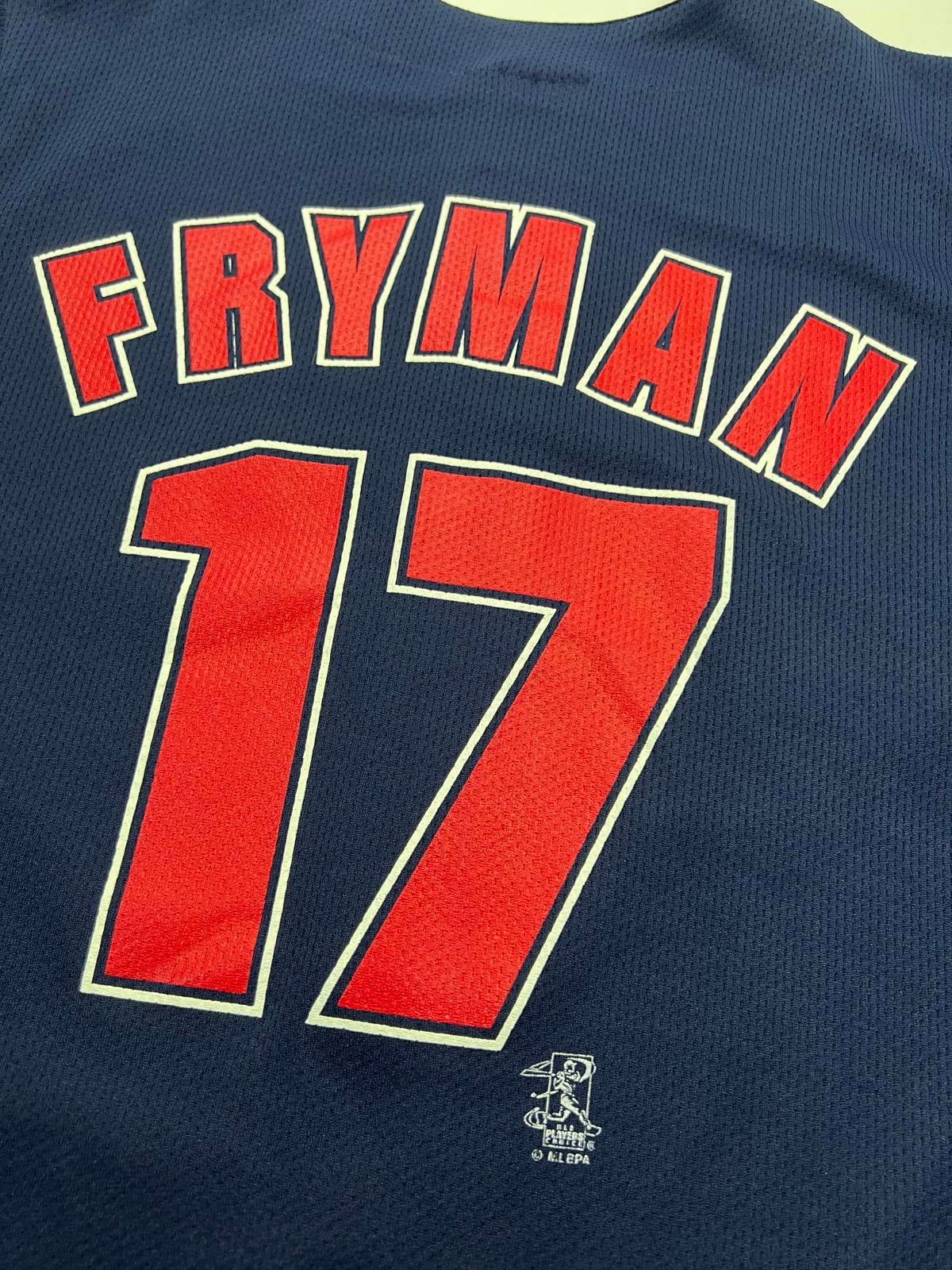 TrueFan Cleveland Indians Baseball Jersey fryman