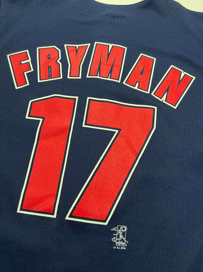 TrueFan Cleveland Indians Baseball Jersey fryman