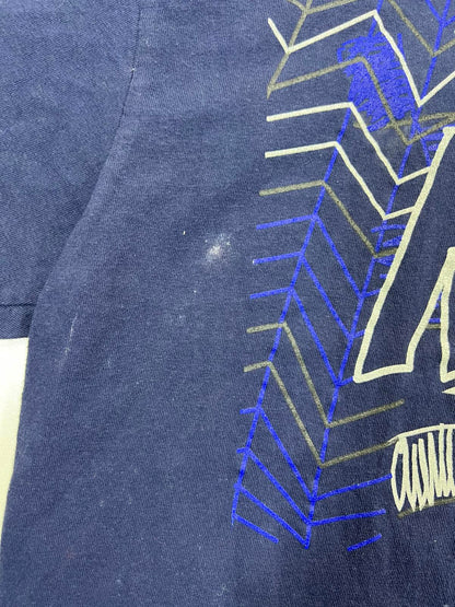 Vintage Men's Nike Graphic T-Shirt Blue Size Medium