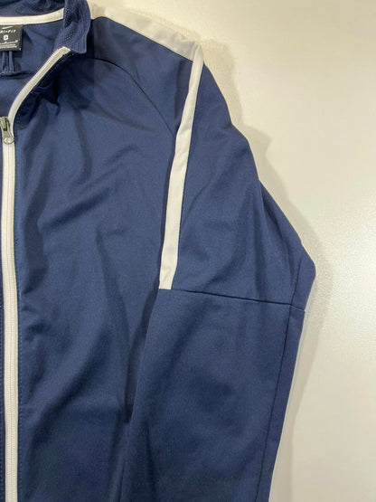 Nike Dri-FIT Navy Blue Full-Zip Athletic Jacket