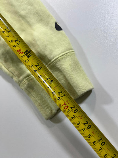 Nike Air Yellow Hoodie Sweatshirt Medium