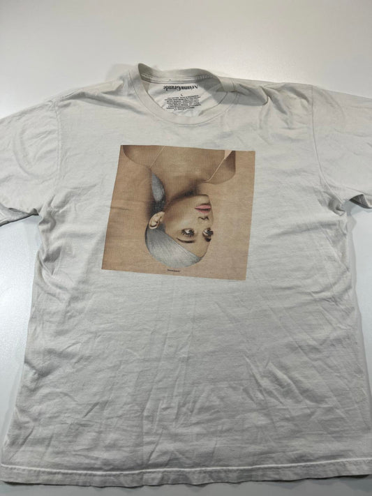 Ariana Grande Sweetener Album Cover White T-Shirt Large