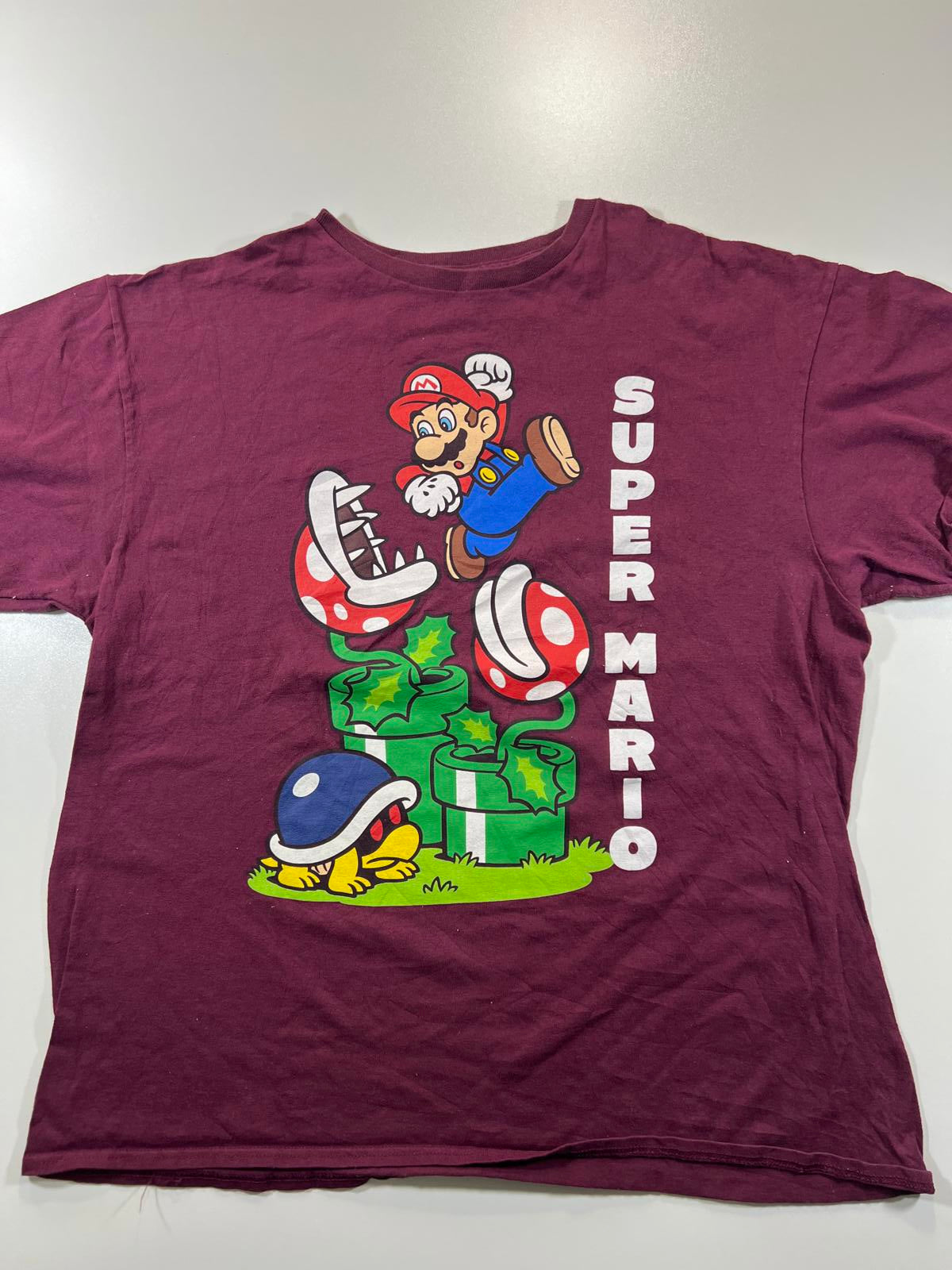 Retro Super Mario Graphic T-Shirt XL