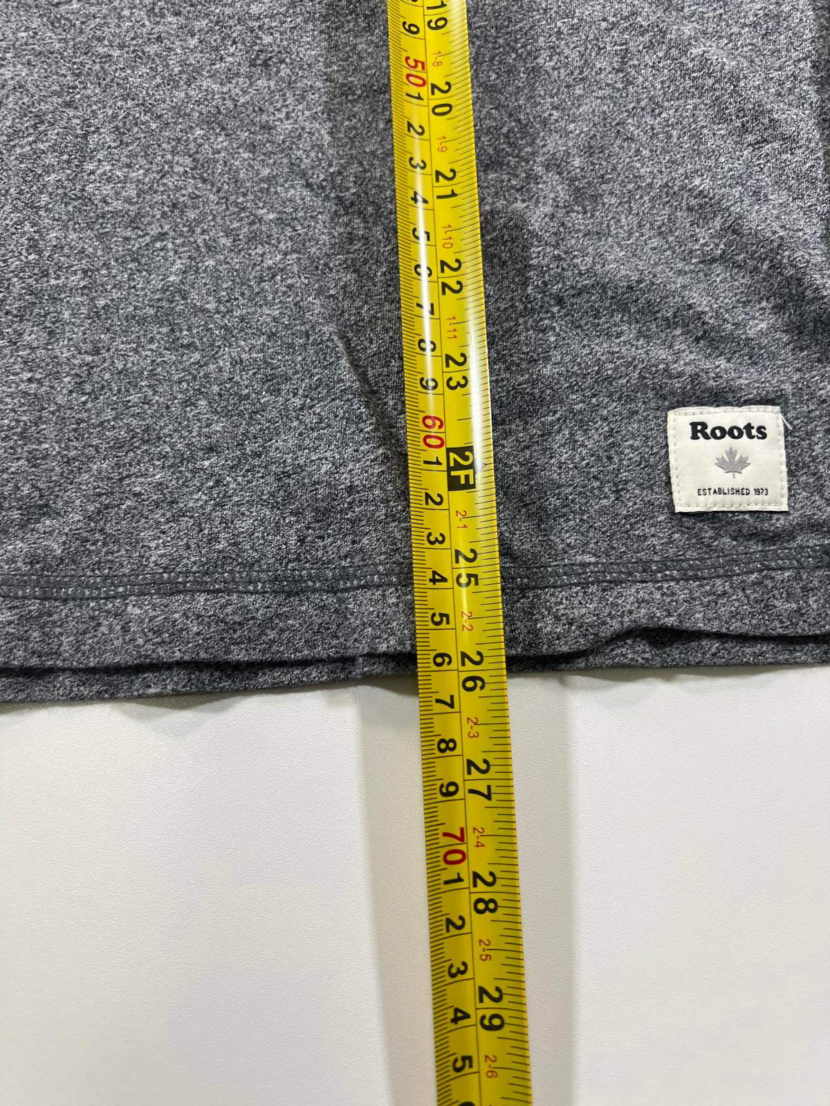 Roots Men's Long Sleeve Crew Neck Shirt , Size Large