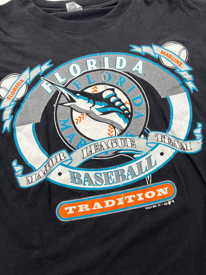 Vintage Florida Marlins Baseball Graphic T-Shirt