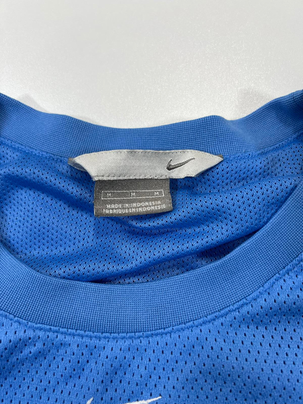 Nike Men's Blue Sleeveless Athletic Jersey Size Medium