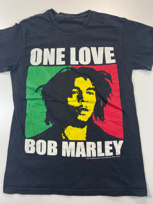 Retro Bob Marley One Love Graphic T-Shirt