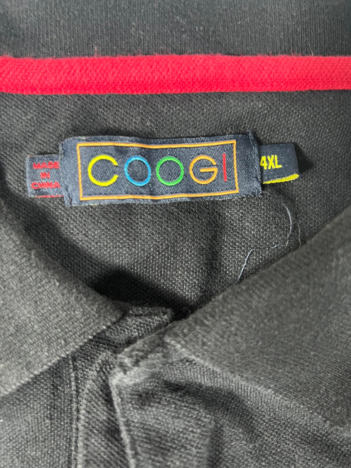 Coogi Australia 1969 Men's Black Polo Shirt