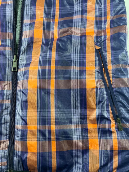 Nike Men's Plaid Puffer Vest reversible