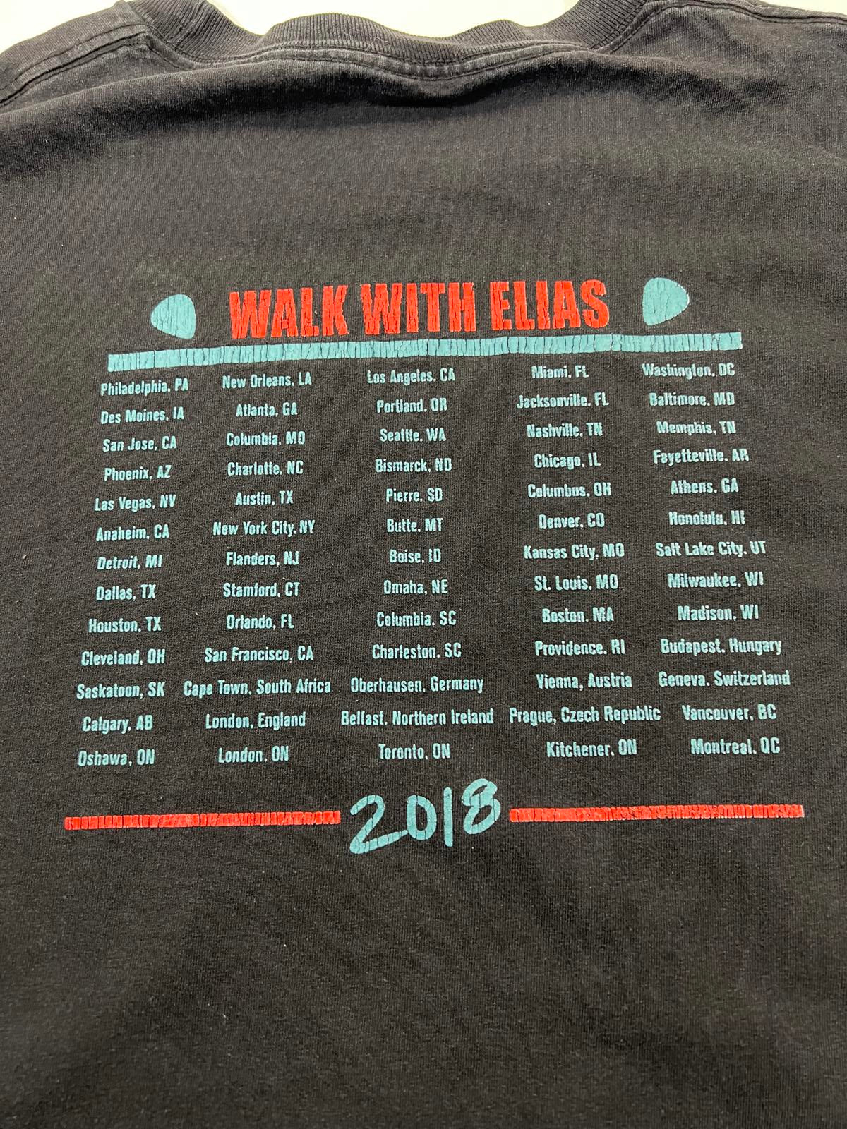 Walk With Elias 2018 World Tour Graphic T-Shirt
