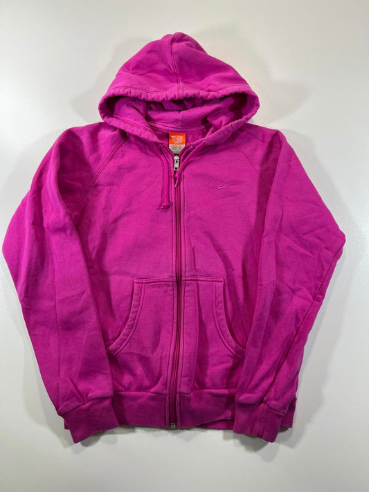 Nike Athletic Dept. youth large Pink Full Zip Hoodie